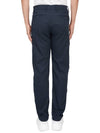 Technical Panama Ergonomic Cargo Straight Pants Navy - CP COMPANY - BALAAN 4