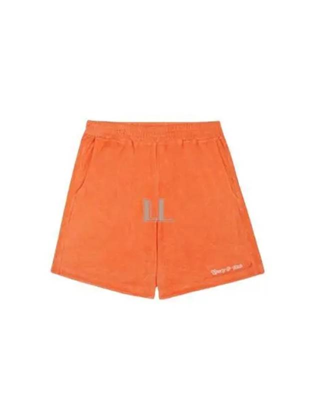 NY Tennis Club Straight Shorts Orange - SPORTY & RICH - BALAAN 2