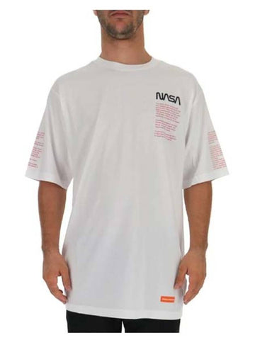 Heron Preston Men's White Short Sleeve TShirtHMAA001F 19760020 0188 - HERON PRESTON - BALAAN 1