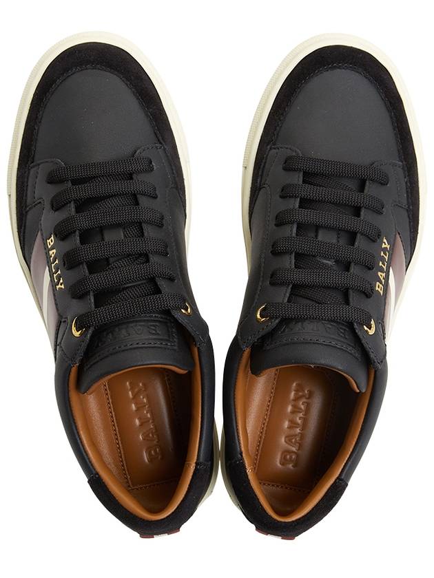 Women's Hely Low Top Sneakers Black - BALLY - BALAAN 3