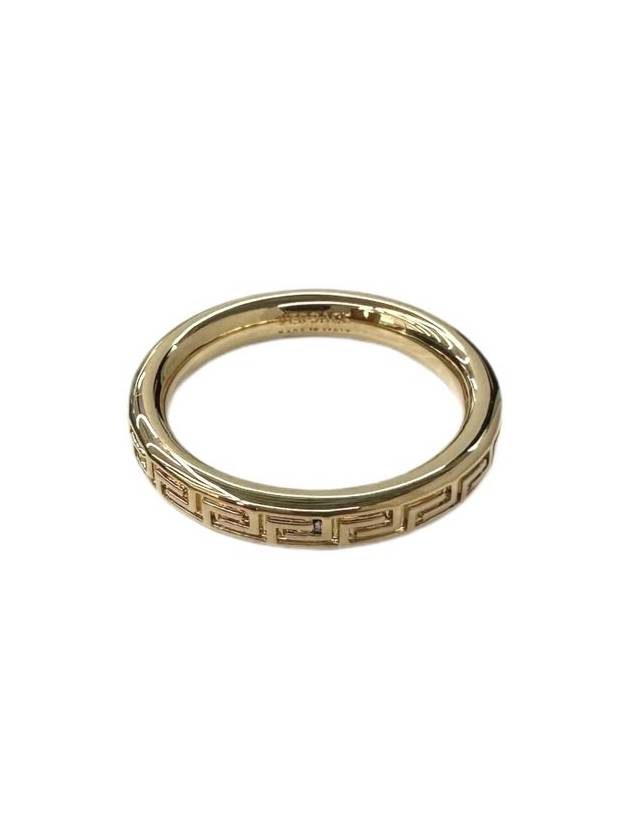 Engraved Greek Ring Gold - VERSACE - BALAAN.