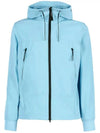 Men's Goggles Hooded Jacket Sky Blue - CP COMPANY - BALAAN 3