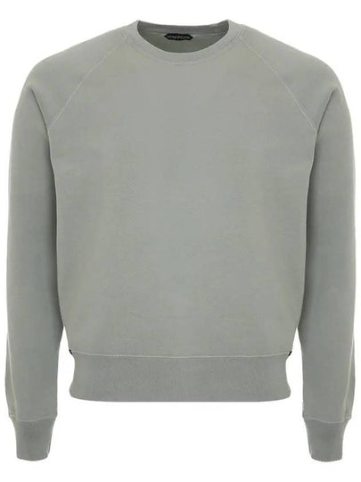 Cotton Sweatshirt Grey - TOM FORD - BALAAN 2