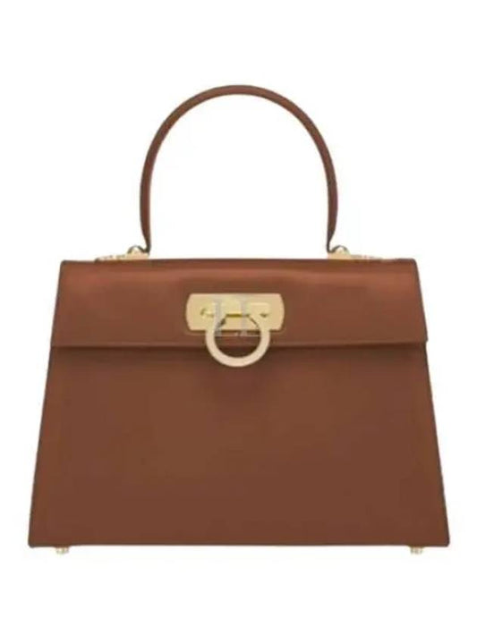 Ferragamo 212181 749177 Iconic Top Handle Bag L - SALVATORE FERRAGAMO - BALAAN 2