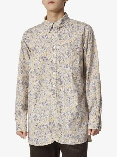 19TH Century Button Down Shirt Yellow Paisley MP004ZT163 - ENGINEERED GARMENTS - BALAAN 1