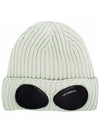 Goggles Merino Wool Beanie Grey - CP COMPANY - BALAAN 3