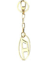 Holly C Logo Metal Key Holder Gold - DIESEL - BALAAN 1