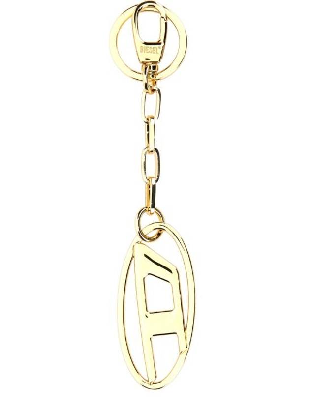 Holly C Logo Metal Key Holder Gold - DIESEL - BALAAN 1