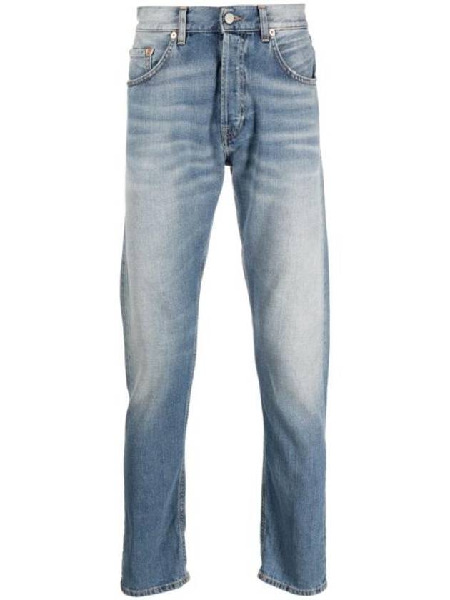 Denim Straight Pants BLUE - DONDUP - BALAAN 1