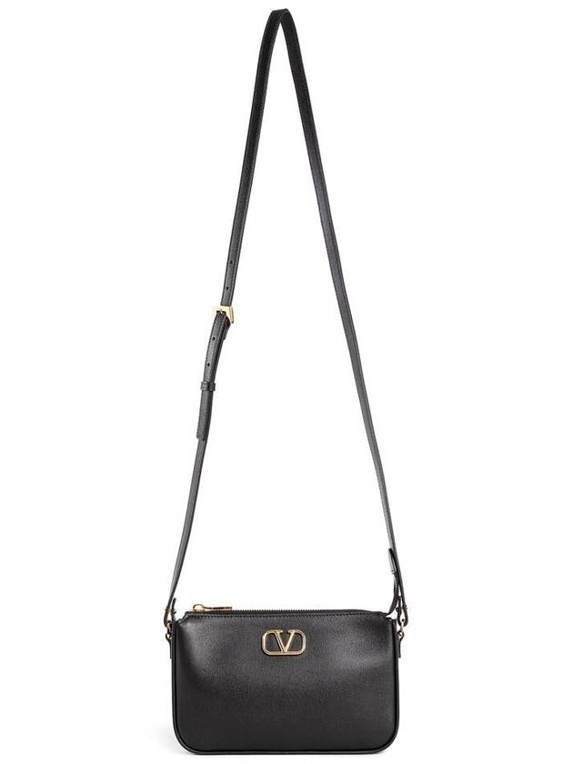 V Logo Signature Mini Shoulder Bag Black - VALENTINO - BALAAN 2