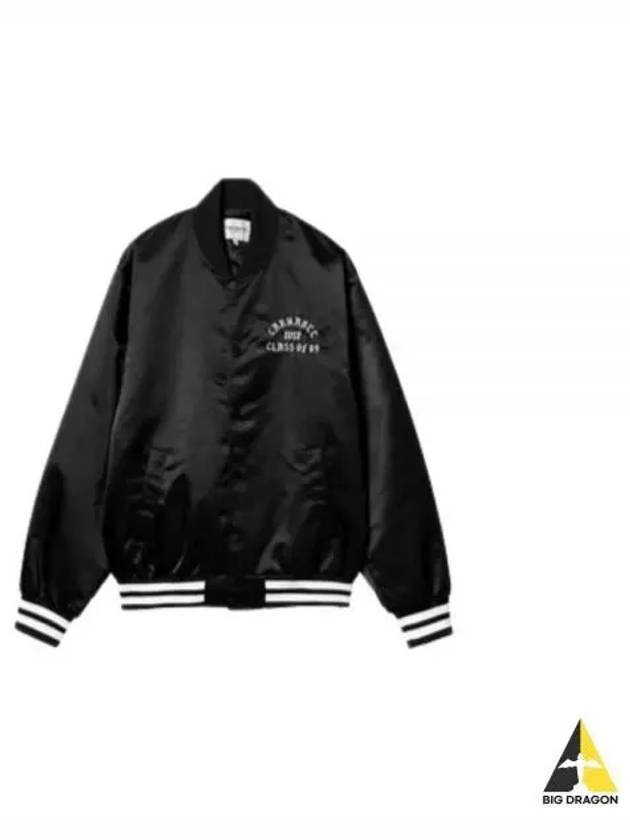 Class Of 89 Bomber Jacket Black - CARHARTT WIP - BALAAN 2