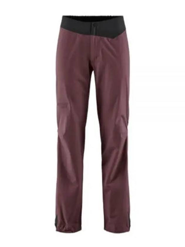 Men's Asynja Track Pants Amaranth Red - KLATTERMUSEN - BALAAN 1