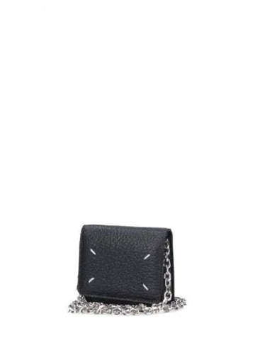 Maison Margiela Stitched Grain Leather WOC Bag 271028 - MAISON MARGIELA - BALAAN 1