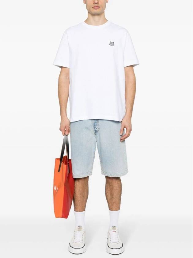 Bold Fox Head Patch Comfort Short Slevee T-Shirt White - MAISON KITSUNE - BALAAN 5