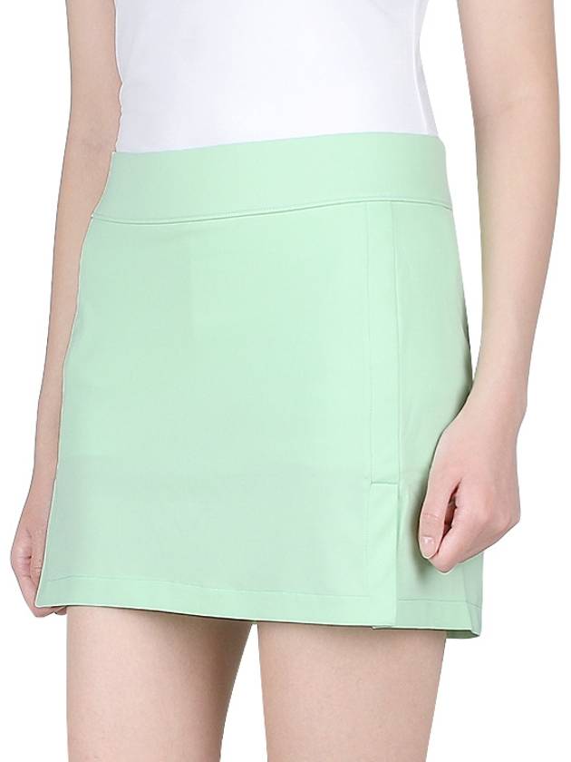 Women's Amelie H Line Skirt Green - J.LINDEBERG - BALAAN 5