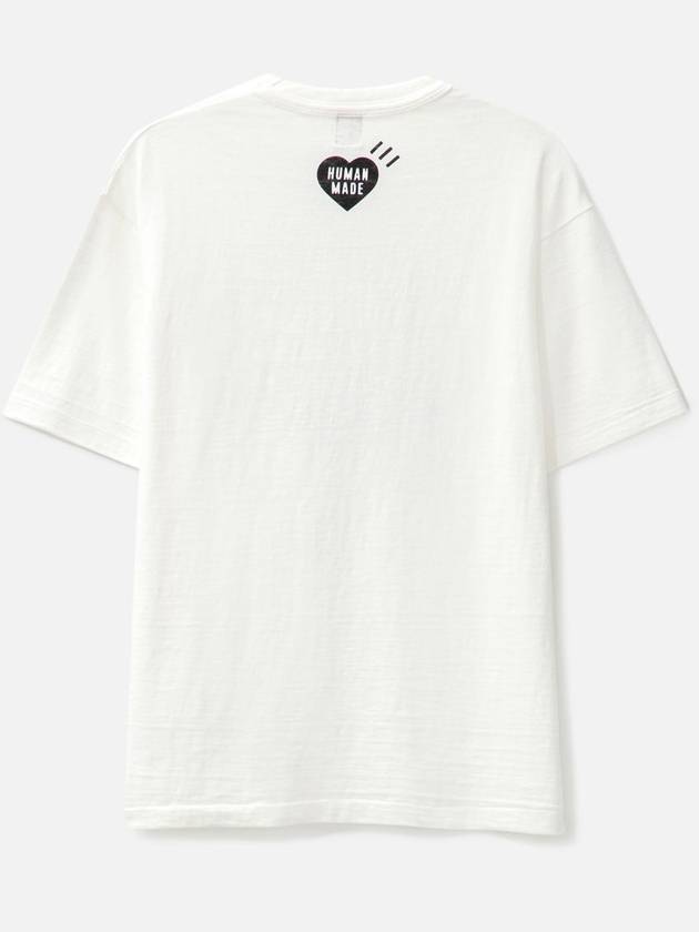 Graphic T Shirt Men s Short Sleeve White - HUMAN MADE - BALAAN 2