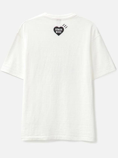 Graphic T Shirt Men s Short Sleeve White - HUMAN MADE - BALAAN 2