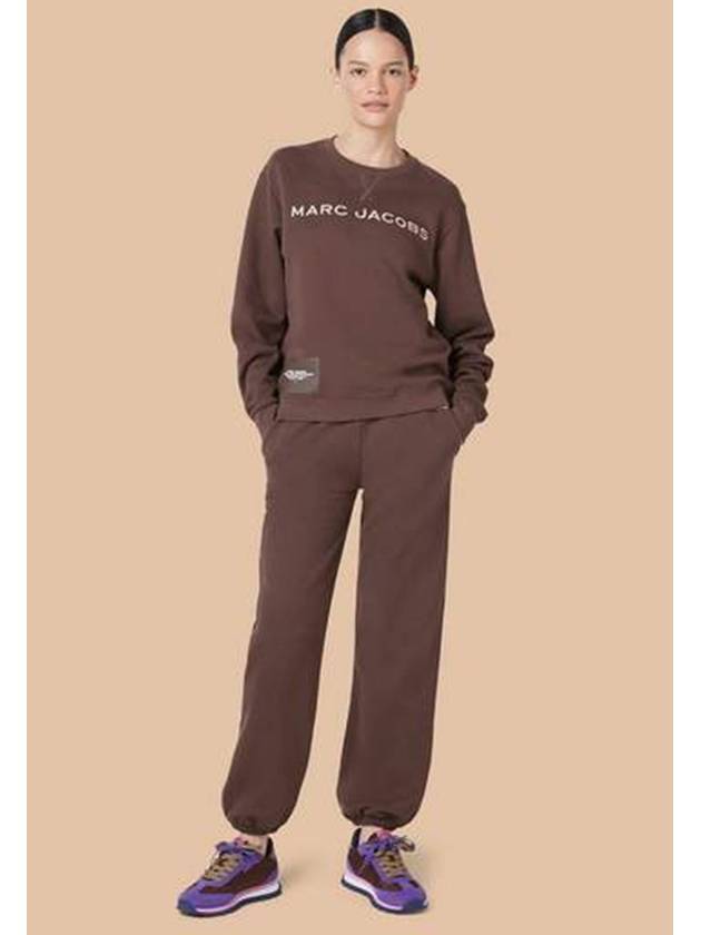 Color The Sweatshirt Shaved Chocolate C604C05PF21 202 - MARC JACOBS - BALAAN 3