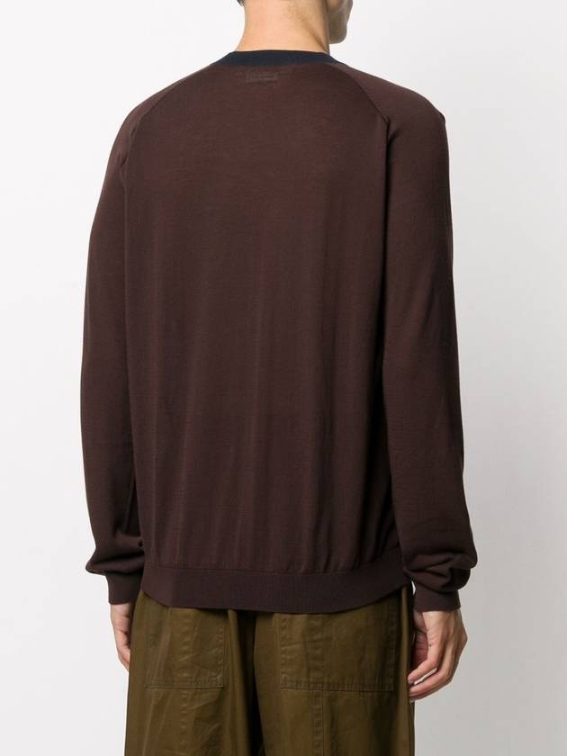 contrastpanel embroidered sweatshirt - MARNI - BALAAN 9