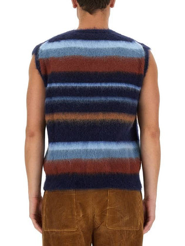 23 fw Vest WITH Stripe Pattern 1N96096780200 B0040483645 - ETRO - BALAAN 1