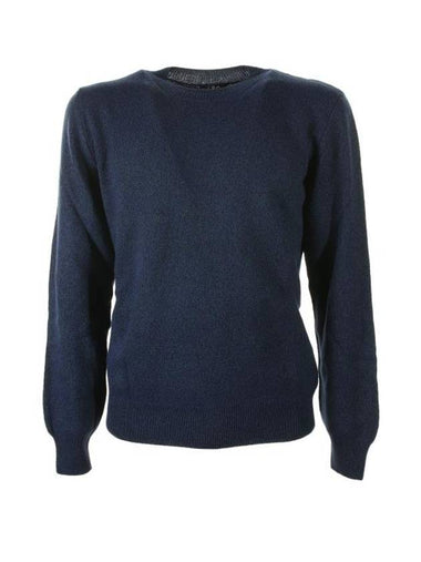 Adam Jumper Knit Top Dark Navy Blue - A.P.C. - BALAAN 1