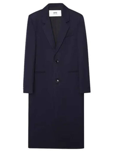 two button wool coat women - AMI - BALAAN 1