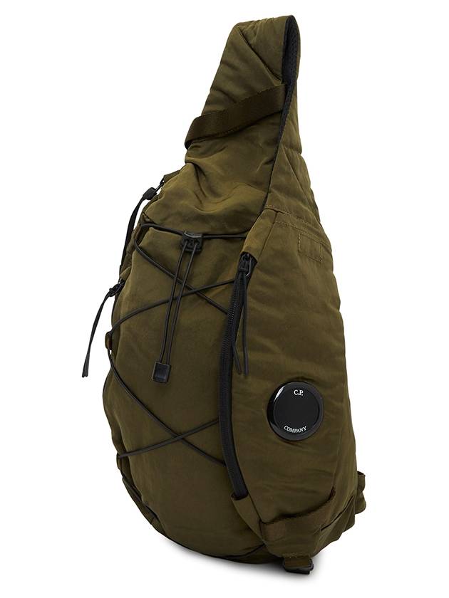 Nylon B Sling Bag Khaki - CP COMPANY - BALAAN 3