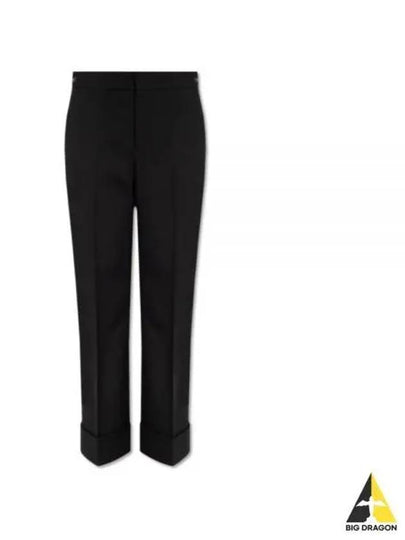 Horsebit Metal Detail Straight Pants Black - GUCCI - BALAAN 2