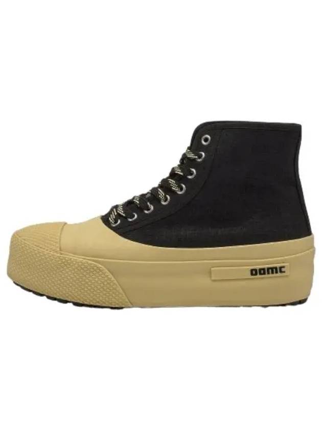 Exped Bulk High Top Sneakers Black Yellow - OAMC - BALAAN 1