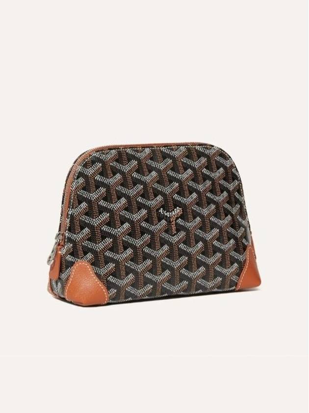 Vendome Cosmetic Pouch Black Tan - GOYARD - BALAAN 2