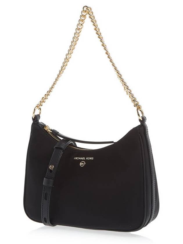 Jet Set Charm Medium Logo Shoulder Bag Black - MICHAEL KORS - BALAAN 3