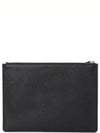 Embossed Gancini Clutch Bag Black - SALVATORE FERRAGAMO - BALAAN 4