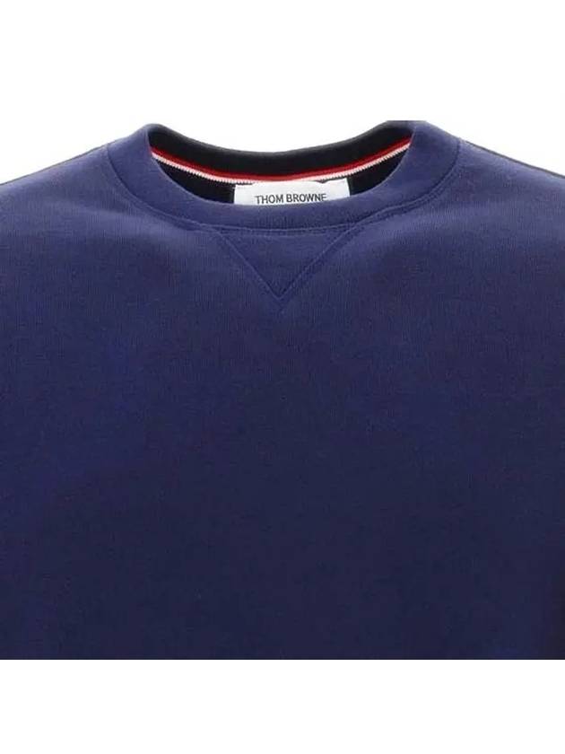 4 Bar Loopback Jersey Sweatshirt Navy - THOM BROWNE - BALAAN 5