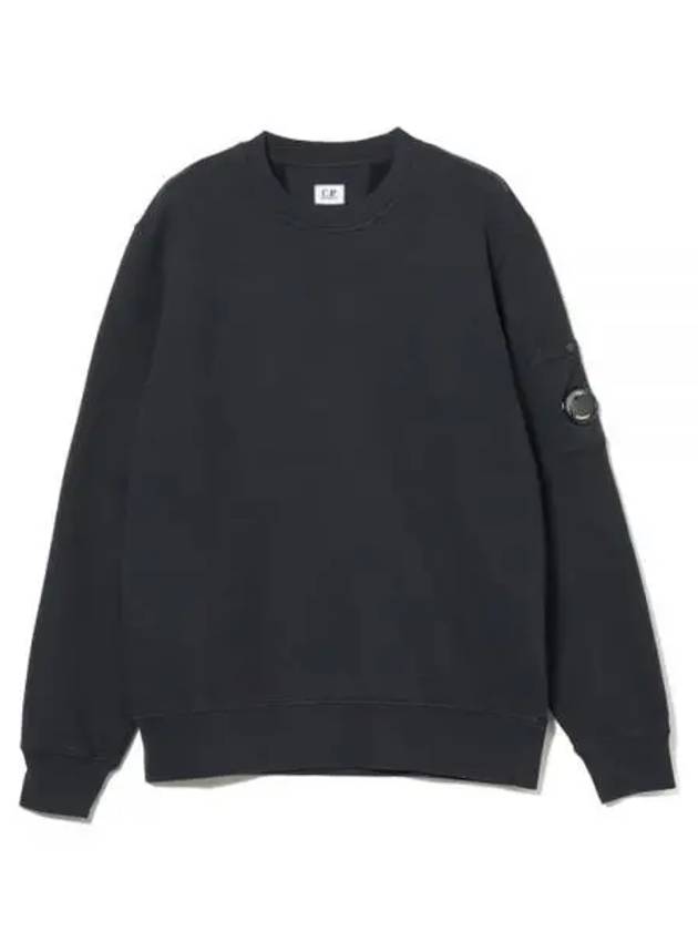 Lens Wappen Cotton Sweatshirt Navy - CP COMPANY - BALAAN 2