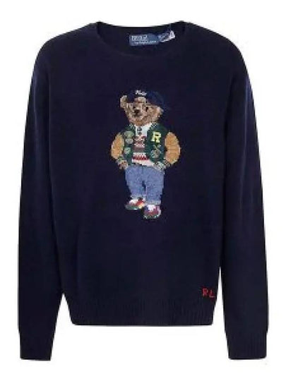 Polo Bear Intarsia Sweater 710946138001 - POLO RALPH LAUREN - BALAAN 2