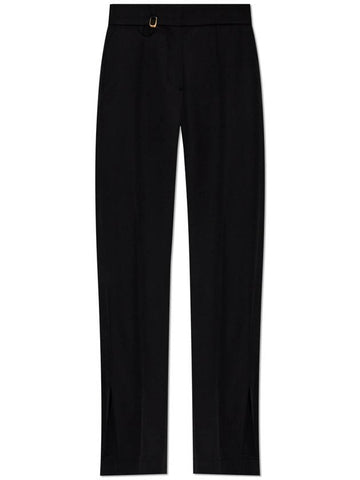 Jacquemus Trousers Tibau, Women's, Black - JACQUEMUS - BALAAN 1