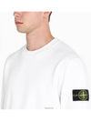 Wappen Patch Crewneck Sweatshirt White - STONE ISLAND - BALAAN 3