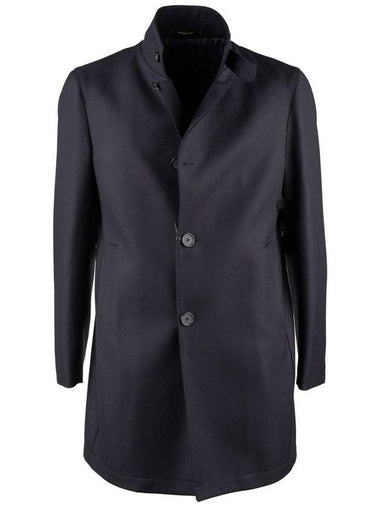 Tagliatore Blue Wool Coat - TAGLIATORE - BALAAN 1