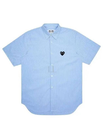 24 AZ B022 051 1 P1B022 AX Blackheart Waffen Shirt - COMME DES GARCONS - BALAAN 1