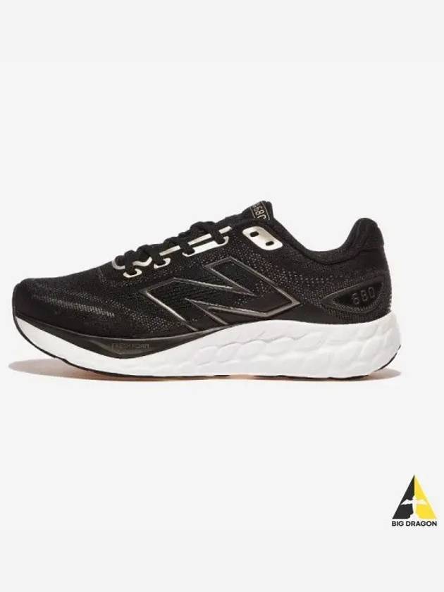 Fresh Foam 680v8 Low-Top Sneakers Black - NEW BALANCE - BALAAN 2