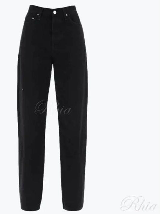 Twist Seam Jeans Black - TOTEME - BALAAN 2