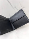 East West Leather Half Wallet Black - SAINT LAURENT - BALAAN 6