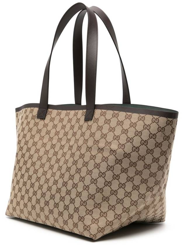 Totissima Medium Original GG Canvas Tote Bag Beige Brown - GUCCI - BALAAN 6