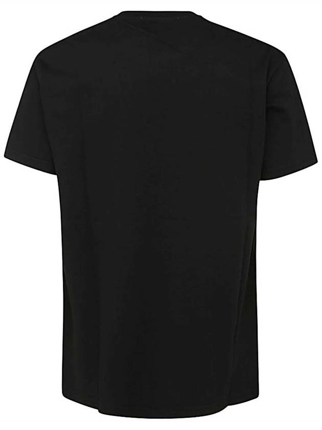 ORB Logo Cotton Short Sleeve T-Shirt Black - VIVIENNE WESTWOOD - BALAAN 3