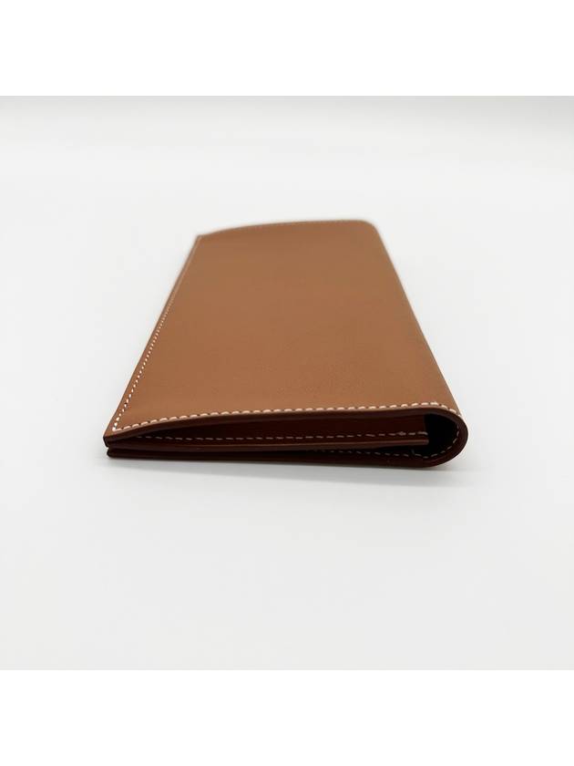 Citizen Twill Long Wallet Brown - HERMES - BALAAN 6