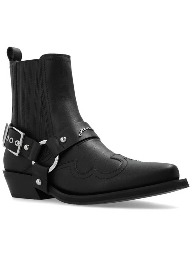 GANNI Boots Black - GANNI - BALAAN 4