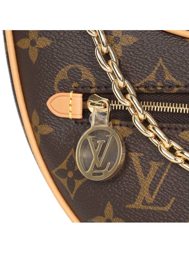 Monogram Loop Chain Cross Bag Half Moon M81098 - LOUIS VUITTON - BALAAN 8