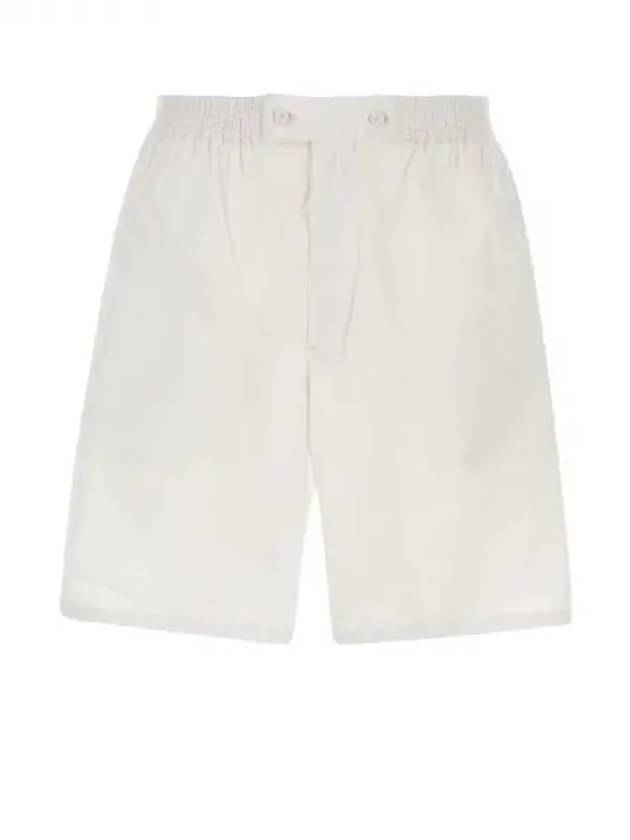 Elastic waist cotton shorts 270680 - PRADA - BALAAN 1