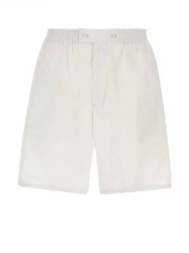 Elastic waist cotton shorts 271692 - PRADA - BALAAN 1