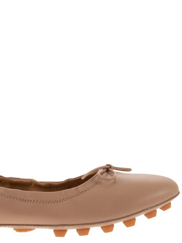 Leather Bubble Ballerina Pink - TOD'S - BALAAN 7